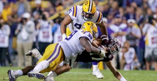 LSU's projected starters and 2017 Pro Football Focus grades LSU's projected starters and 2017 Pro Football Focus grades