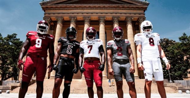 Temple Unveils New Football Uniforms 