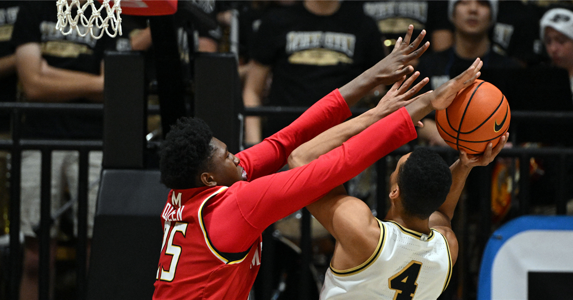 Maryland basketball’s upset bid fades late at No. 8 Purdue, 83-78