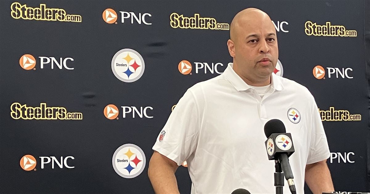 GM Omar Khan talks Steelers issues with PM Team