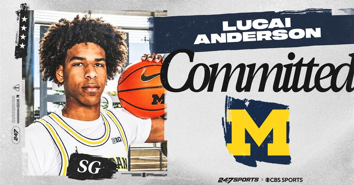 Four-star guard Lucai Anderson is headed to Michigan