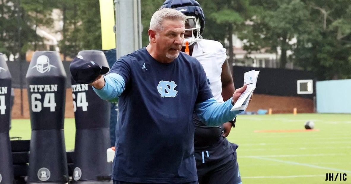 Thursday UNC Football Practice Notes, Video Interviews