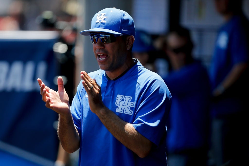 SEC Baseball Tournament 2022 Kentucky coach Nick Mingione, players