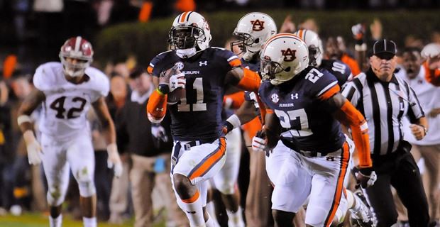 CBS Sports Network on X: “You go get Chris Davis! I'll go get the coach!”  @tracywolfson recalls the scene after the 'Kick Six' in the legendary 2013  Iron Bowl on The @jimrome