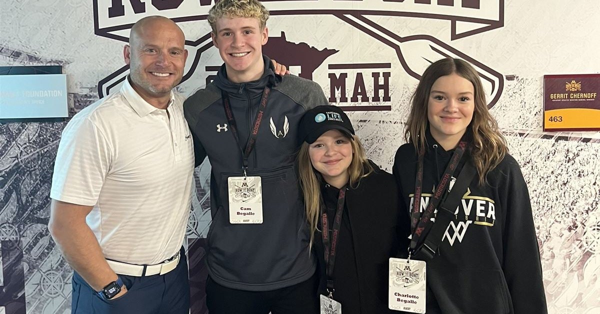 2025 Andover wide receiver Cameron Begalle commits to Minnesota Gopher