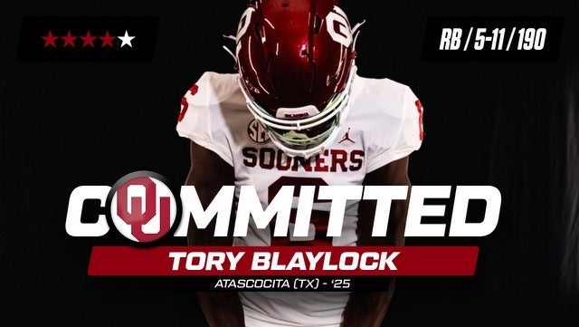 Oklahoma lands commitment from four-star running back Tory Blaylock