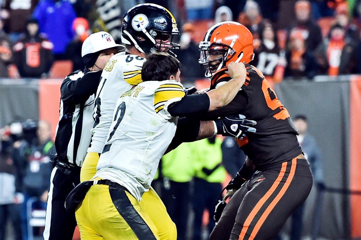 Browns intercept Mason Rudolph four times in 21-7 win over