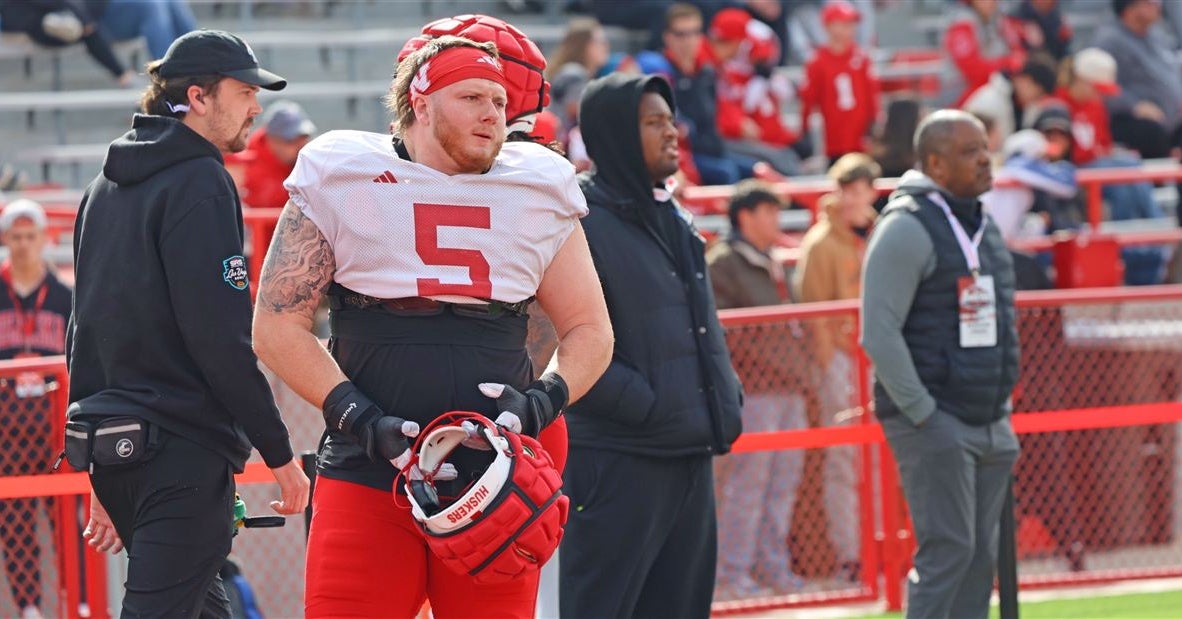 Most Indispensable Huskers: Riley Van Poppel's growth looms large for Nebraska's front