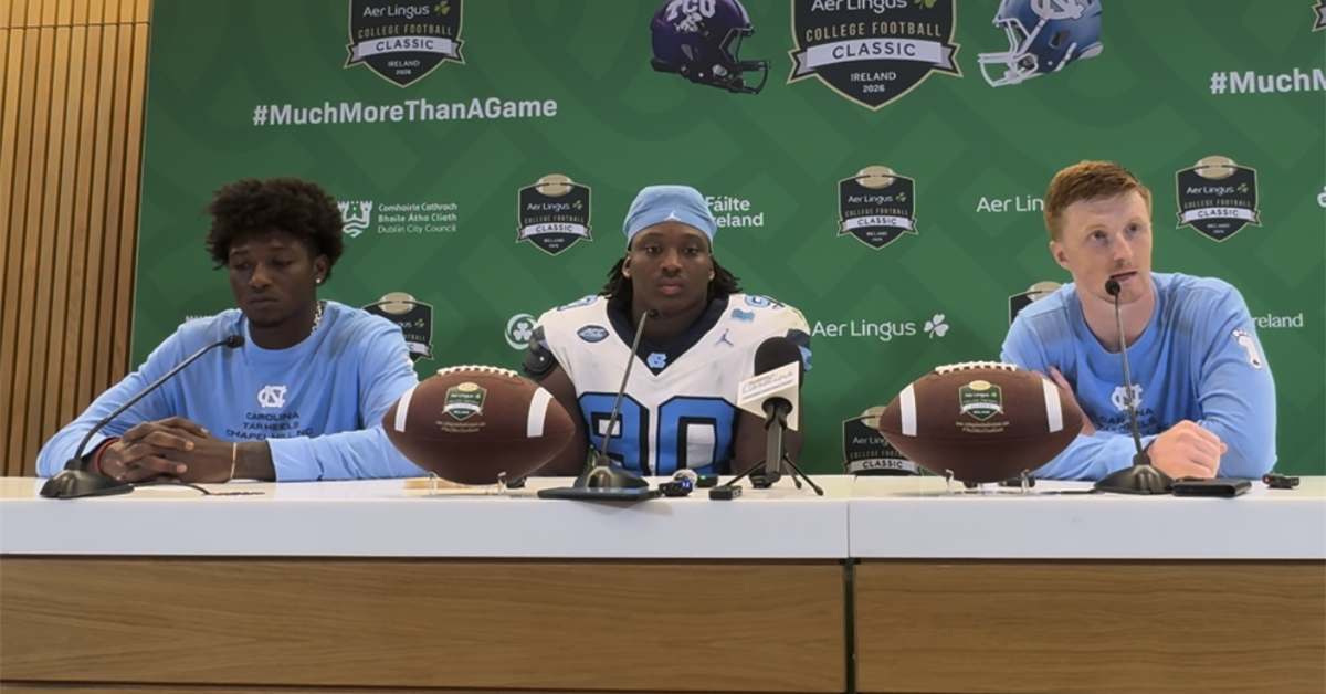 UNC's Billy Edwards, Xavier Lewis, & Jelani Thurman After TCU Win