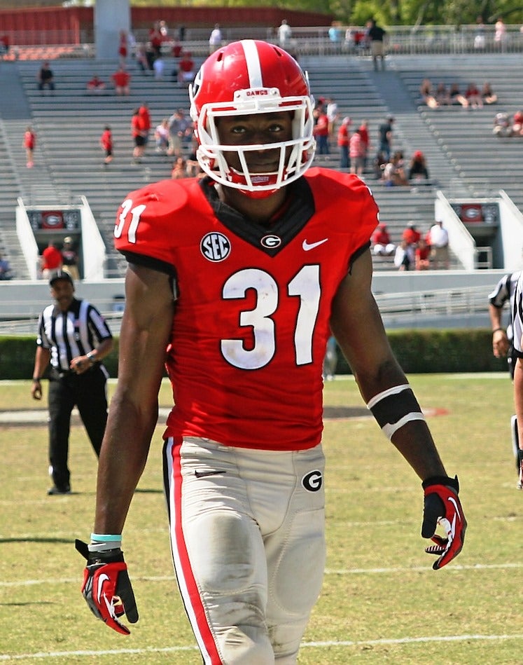 Georgia Bulldogs receiver Chris Conley isn't your average college