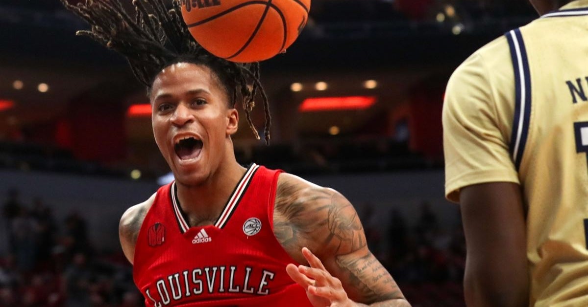 Louisville forward Kaleb Glenn entering the transfer portal
