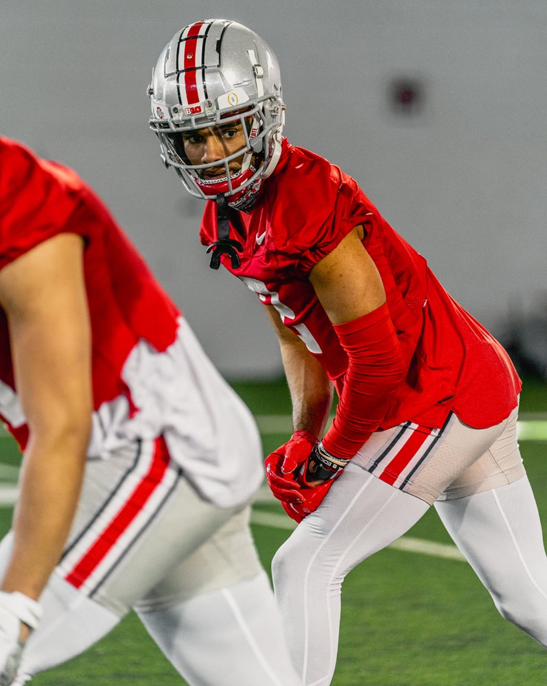 Mission Hills alum Chris Olave gives all on football field for Ohio State -  The San Diego Union-Tribune