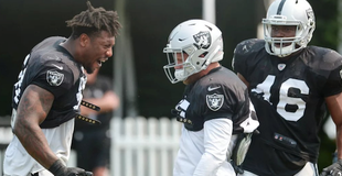 Raiders-Lions second practice features sideline-clearling brawl Raiders-Lions second practice features sideline-clearling brawl