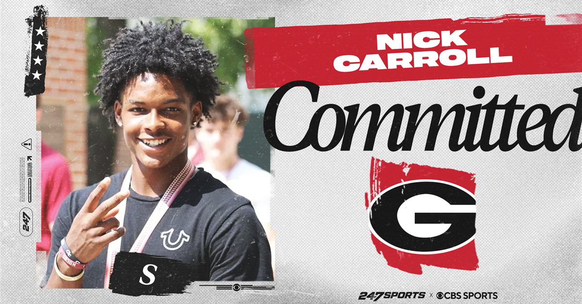 Top-50 safety Nick Carroll commits as Georgia’s first 2028 defensive commit