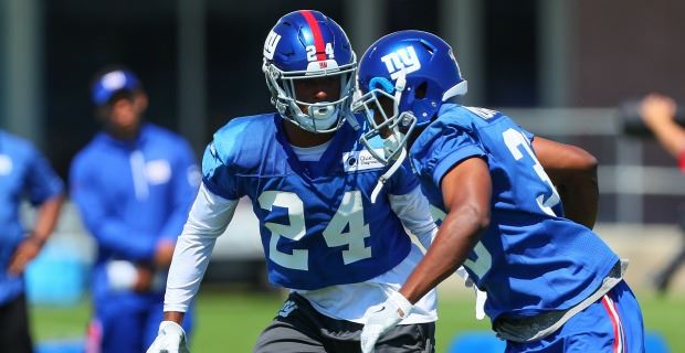 Sterling Shepard, Eli Apple square off at N.Y. Giants rookie