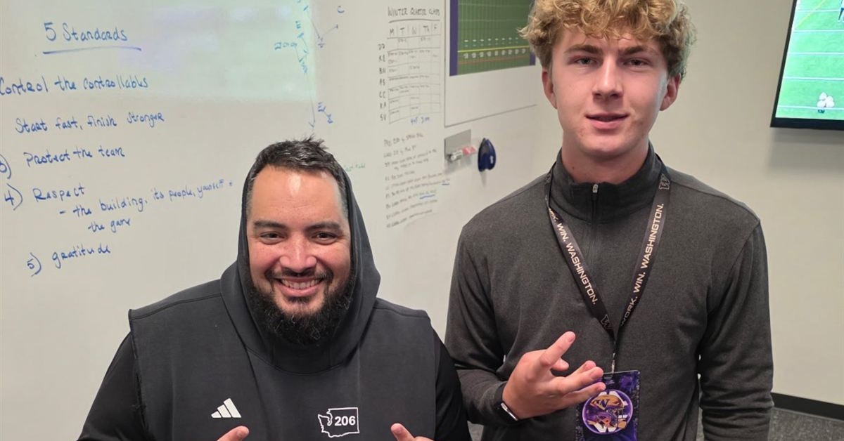 2027 TE Tucker Wojdowski Recaps Montlake Visit, Talks About Recruiting ...