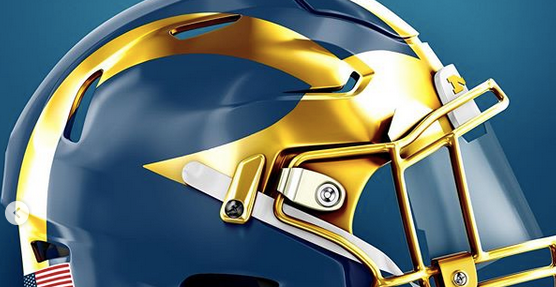Michigan Wolverines Alternate Helmet Concepts