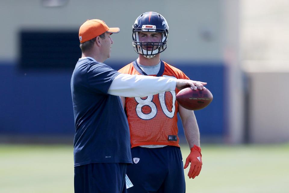 Broncos rookie tight end Jake Butt on verge of practicing - Denverite, the  Denver site!