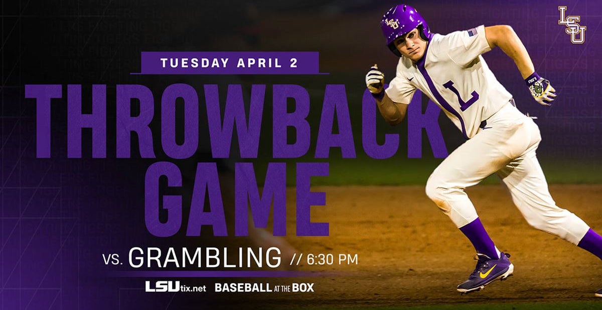 LSU set for "Throwback Game" against Grambling