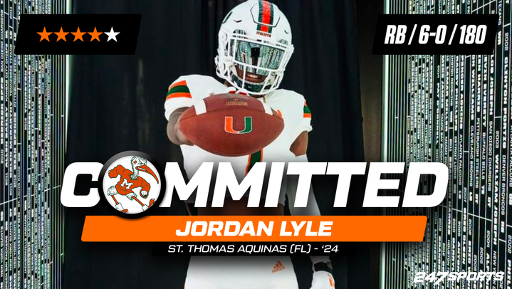 4-star RB Jordan Lyle flips from Ohio State to Miami