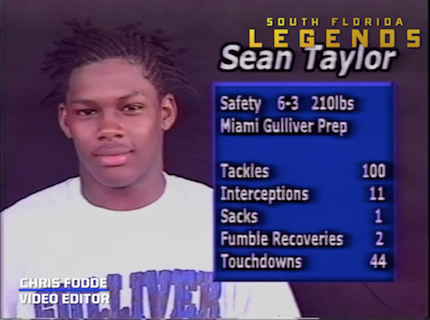 Sean Taylor: One Of The Most Dominant Players In Florida History