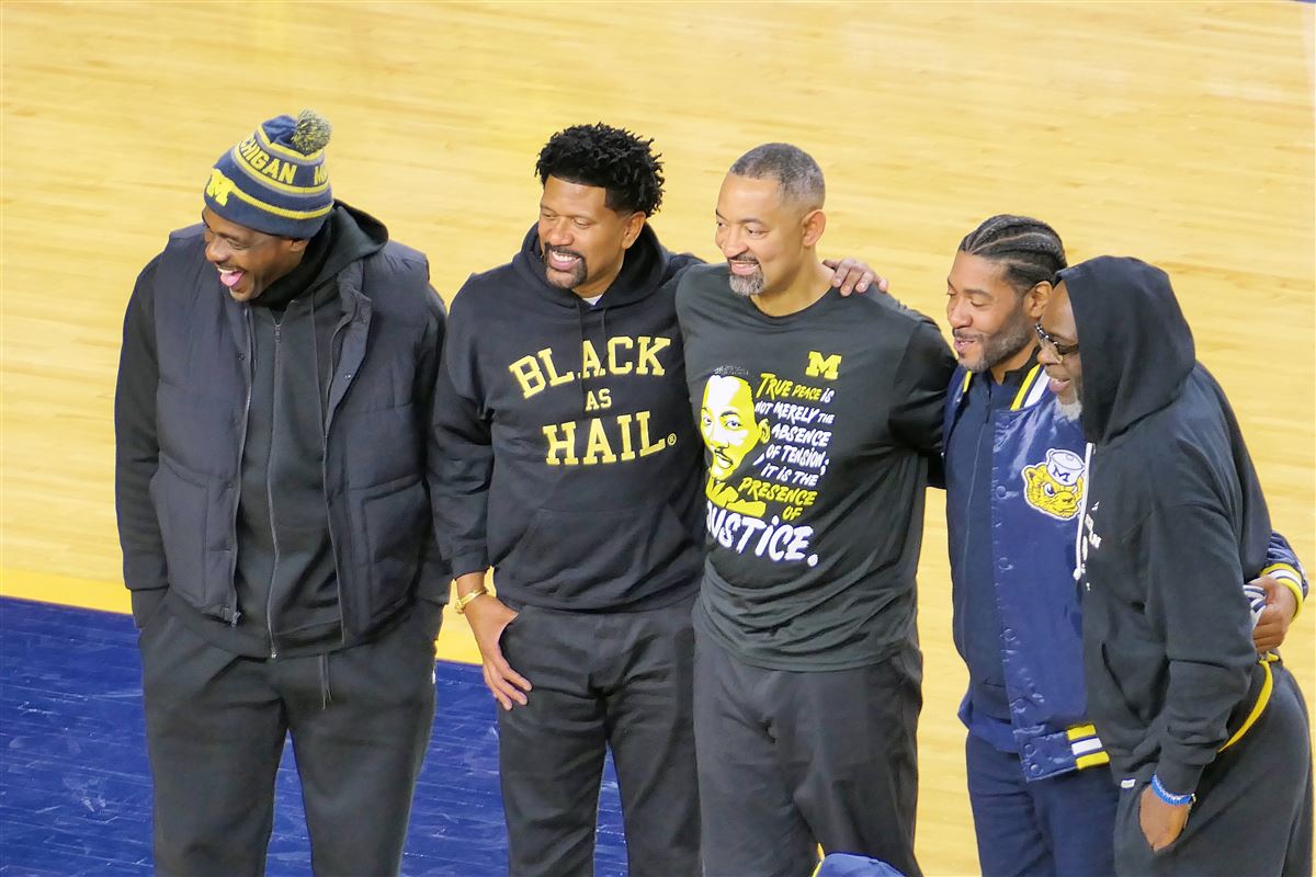 Michigan takes a step toward recognizing Fab Five by bringing back Jimmy  King, Jalen Rose and Ray Jackson