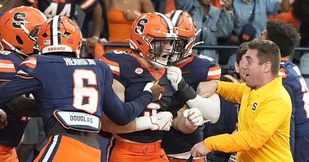 Syracuse football week four depth chart at Clemson