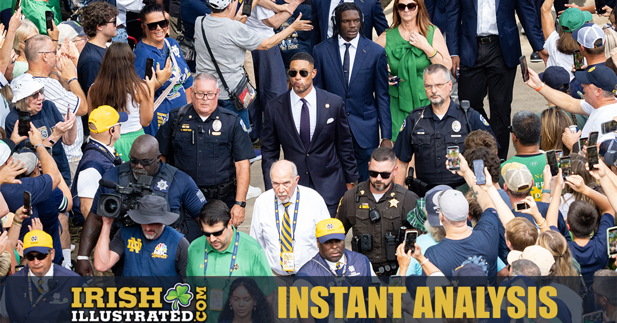 Instant Analysis: Countdown to Kickoff of Rice at No. 3 Notre Dame