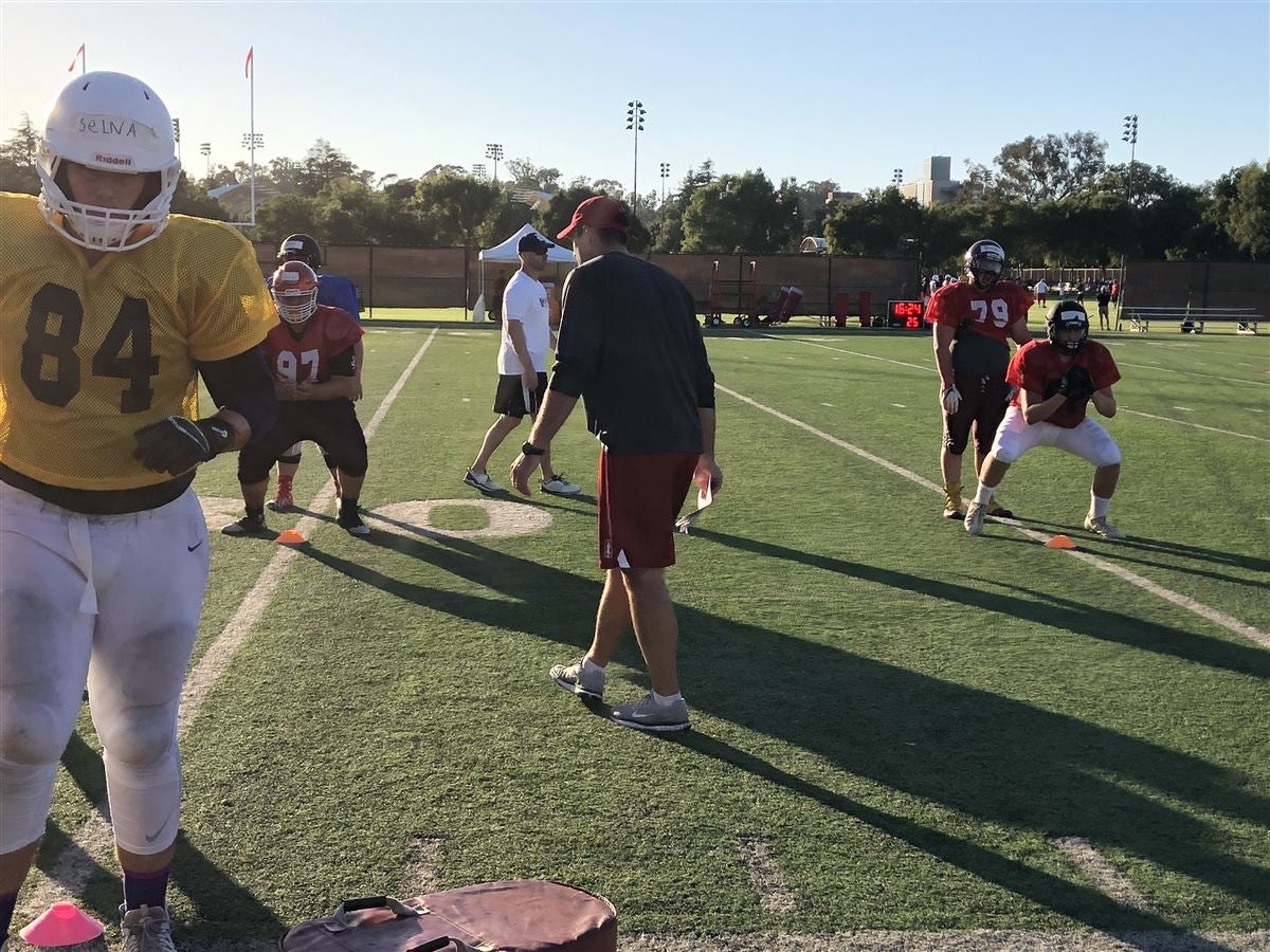 Stanford Football Camp Day Four Bowman Headlines, Herbig Shines