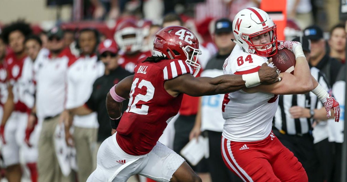 Huskers survive scare against Indiana, 27-22