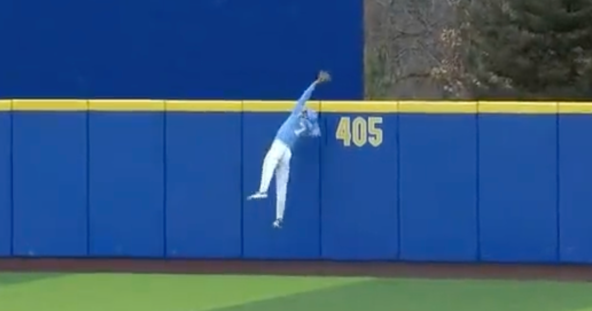 Video: Vance Honeycutt Again Lands SportsCenter Top 10 Play With Insane Home Run-Saving Catch