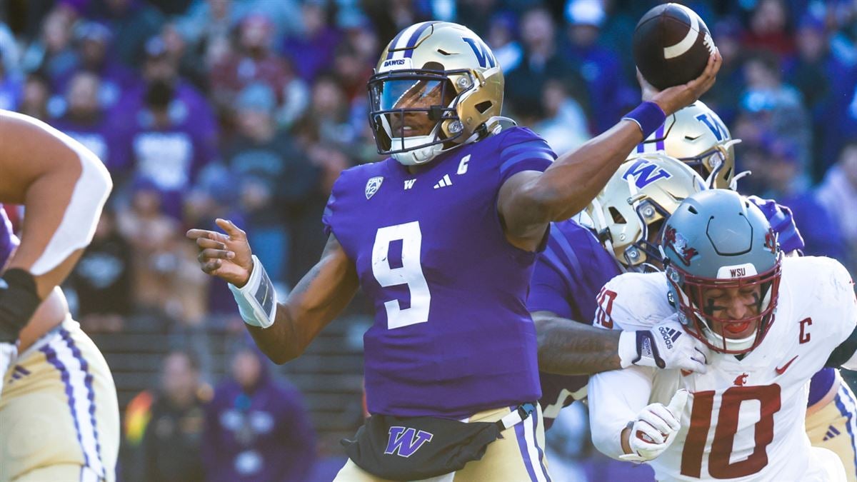 Washington QB Michael Penix Jr, WR Rome Odunze Deliver Final Messages ...