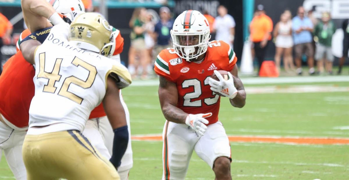 What Cam'Ron Harris Returning Means For Miami's RBs - 305Sports