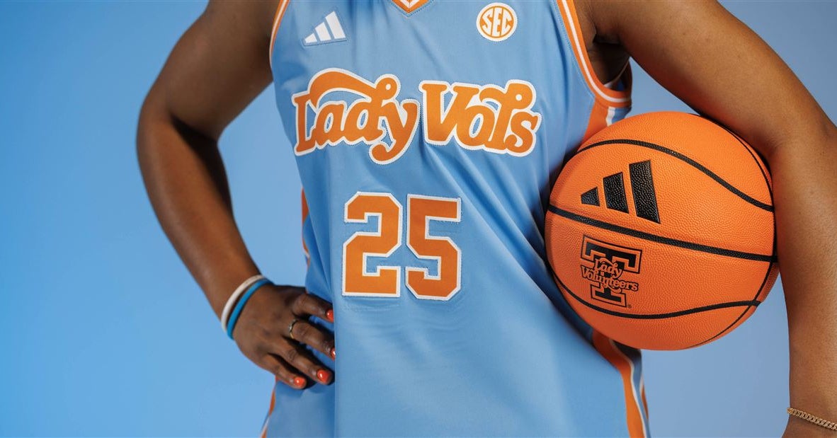 Tennessee’s new orange, white and Summitt Blue Adidas uniforms