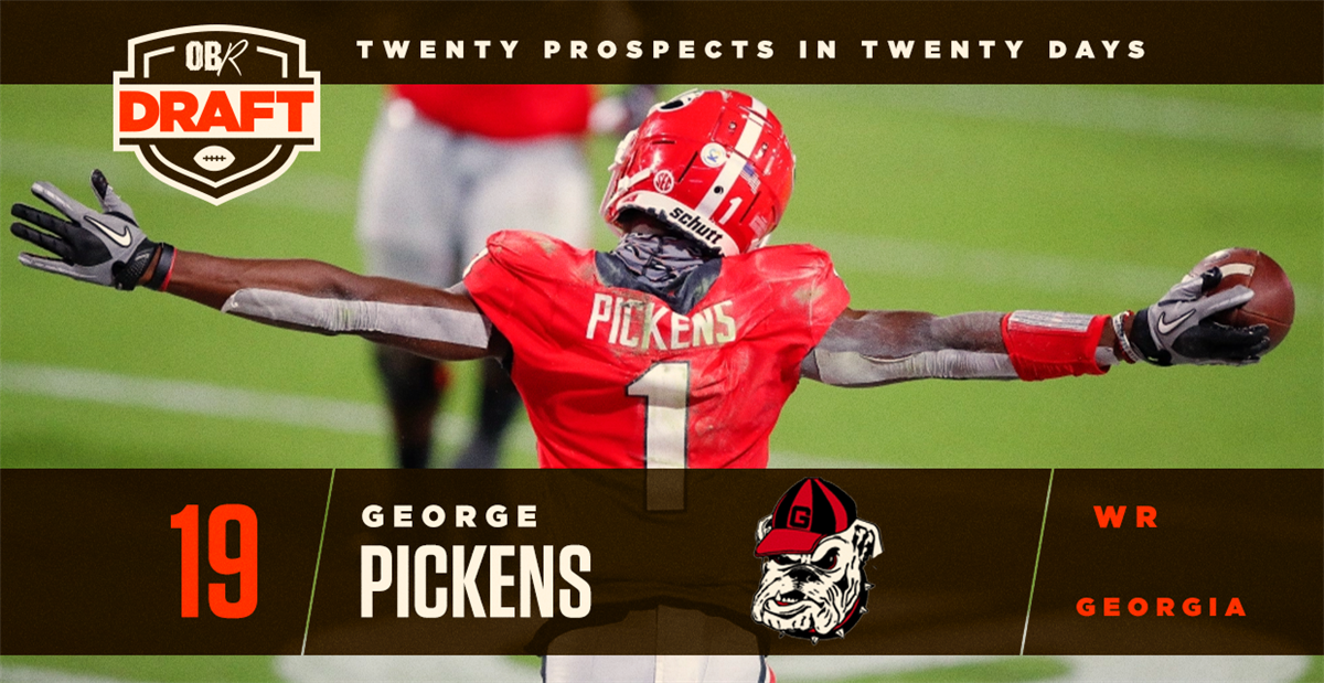 george pickens draft day