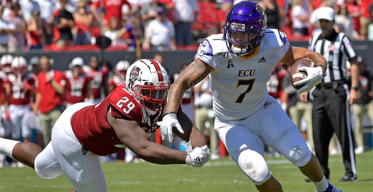 ECU junior RB Darius Pinnix enters transfer portal