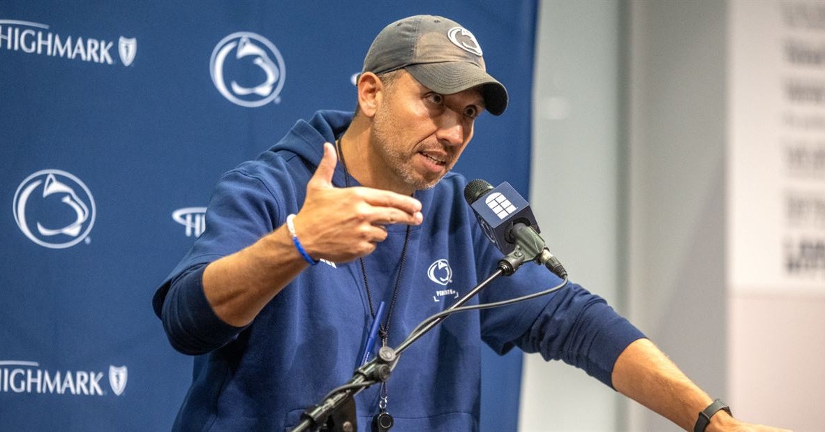 Penn State coach Matt Campbell discusses bye week plans, strengths and weaknesses, roster retention and more