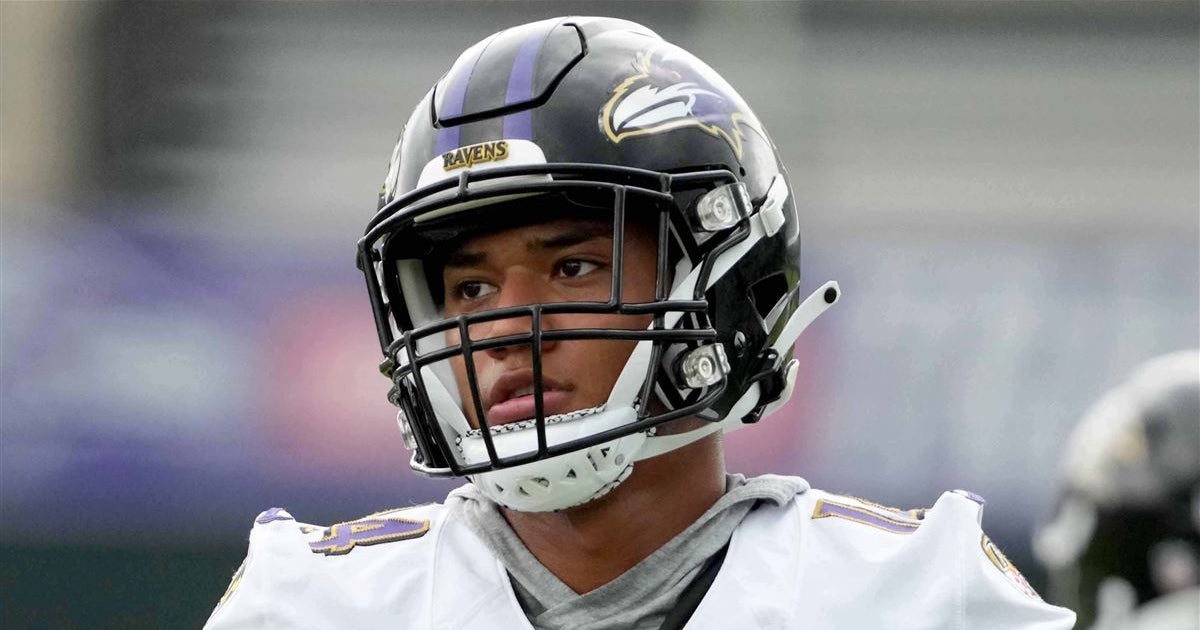 Kyle Hamilton injury Baltimore Ravens rookie safety leaves practice