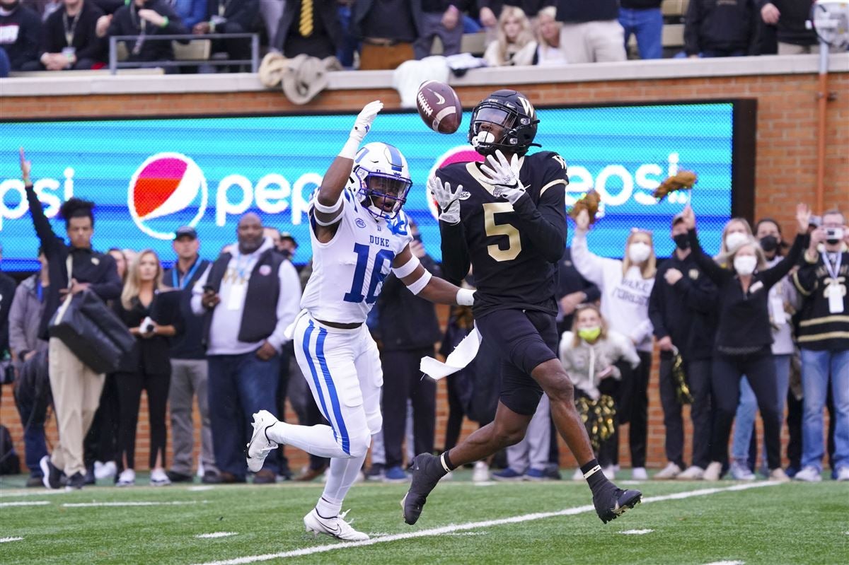 Wake Forest Wide Receiver Greg Dortch Declares for NFL Draft - a