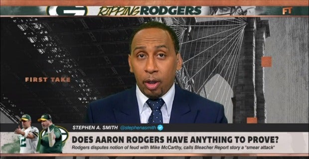 Stephen A Smith Aaron Rodgers Is A Victim In B R Article