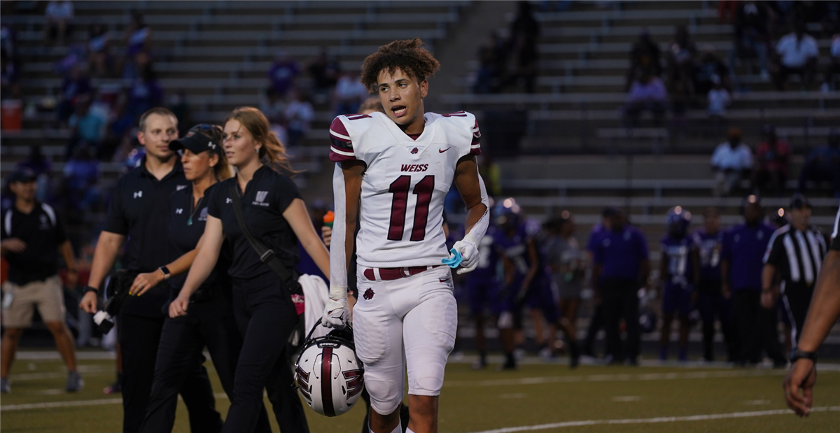 High school football: Peyton Morgan, sophomore defensive back, Weiss