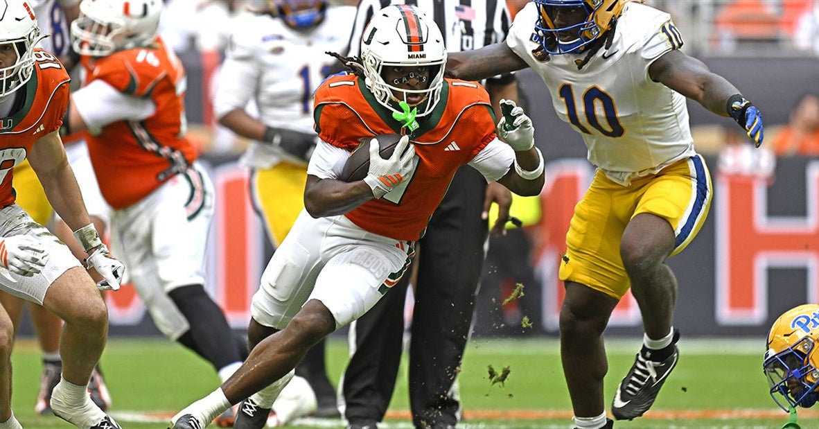 Five takeaways on No. 1 Miami's offense in win over Pittsburgh