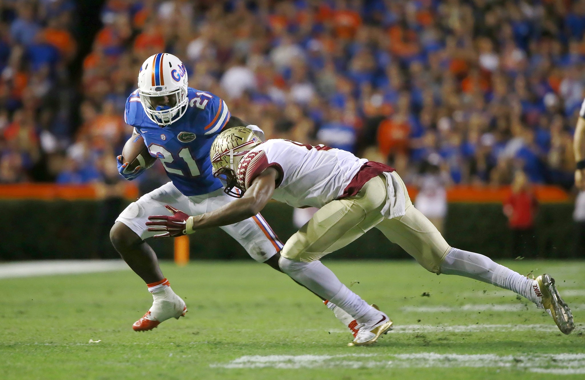 FSU DB Derwin James Throws UF OT