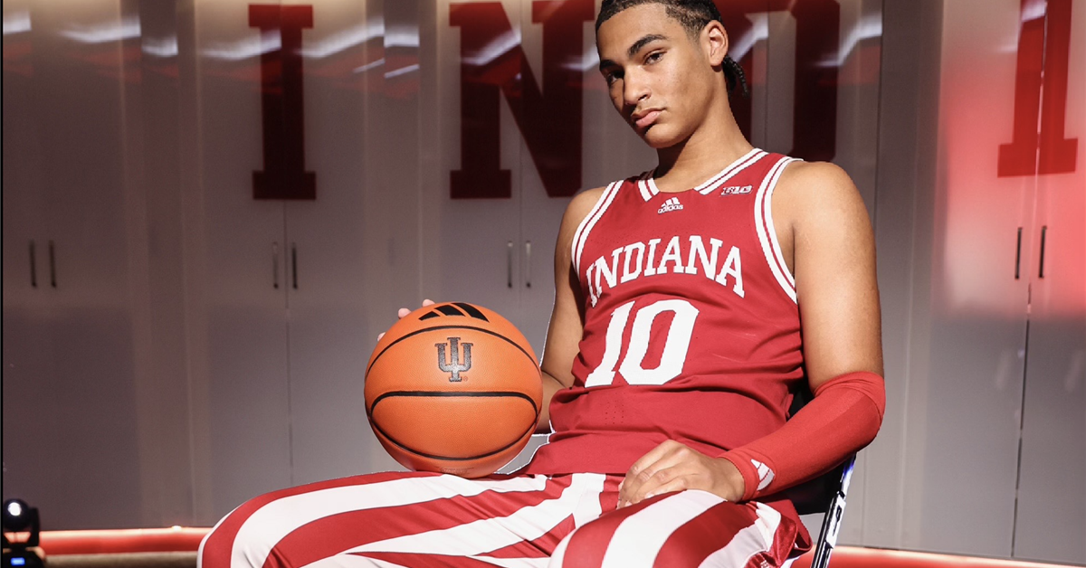 Indiana transfer portal addition Josh Harris discusses why he picked IU, what the coaches like about him