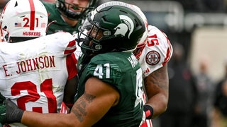 Michigan State transfer Derrick Harmon, portal's top uncommitted DL, sets several visits