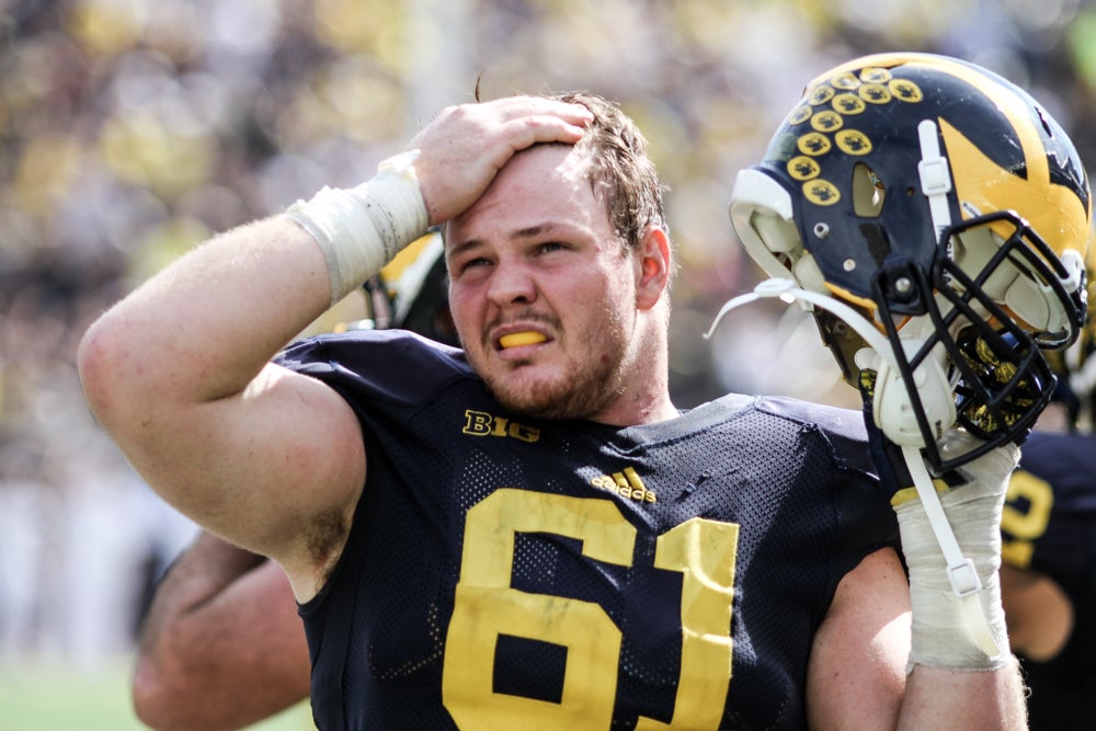 Former Michigan OL Graham Glasgow signs with Detroit Lions -  Maize&BlueReview