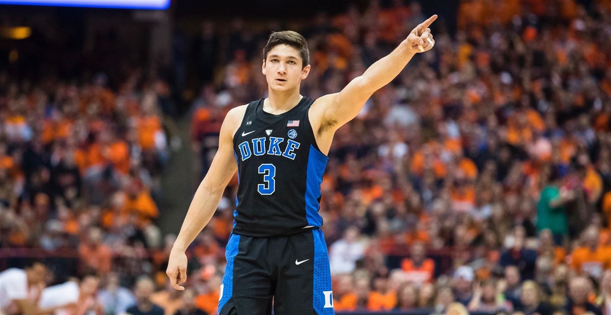 Duke basketball star Grayson Allen suspended for third instance of tripping, College basketball