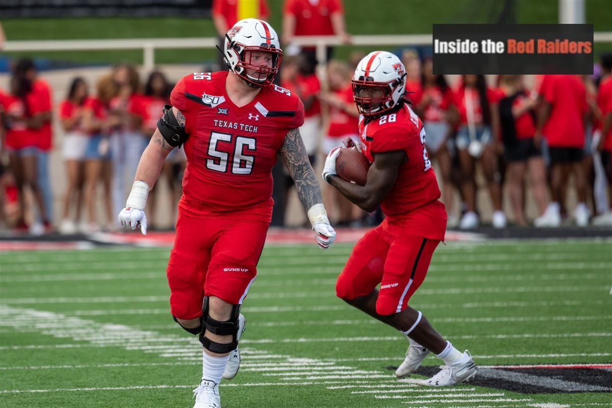 Texas Tech Red Raiders Team-Issued #77 Red Jersey from the 2017 NCAA  Football Season