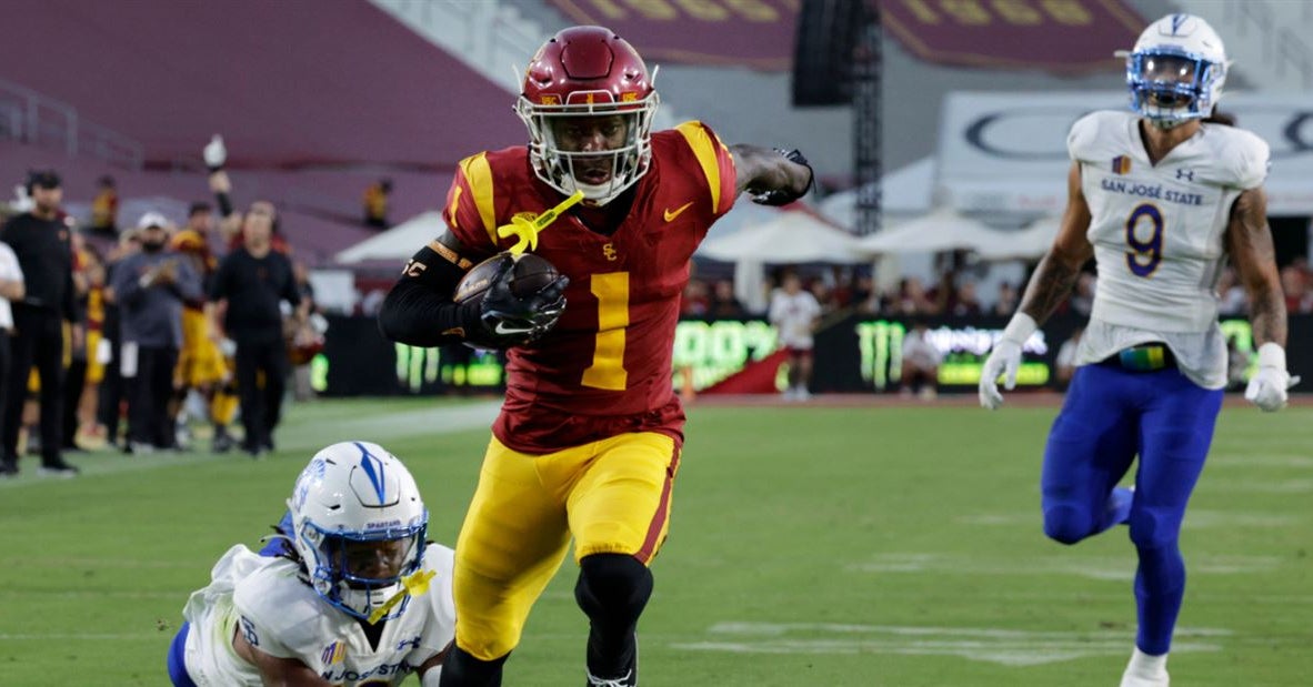 'That's just different': Meet USC WR Zachariah Branch (CFB's version of Tyreek Hill)