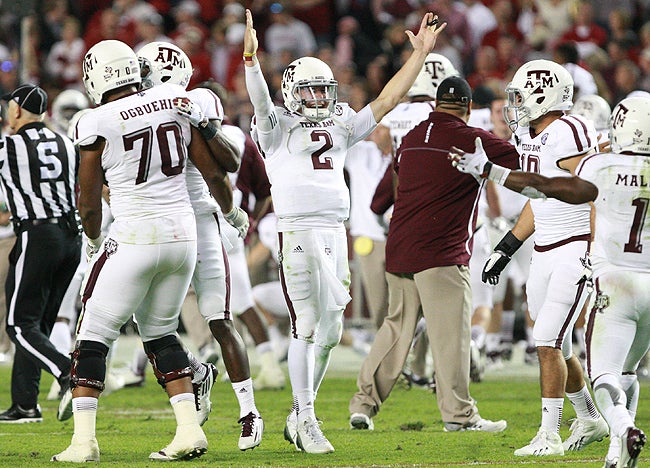 Johnny Manziel Tivy Dual Threat Quarterback
